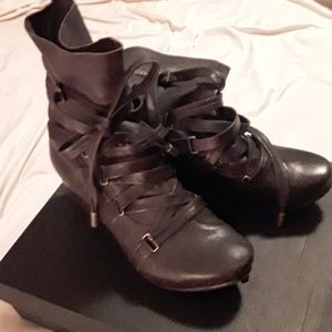 Anklebooties leather